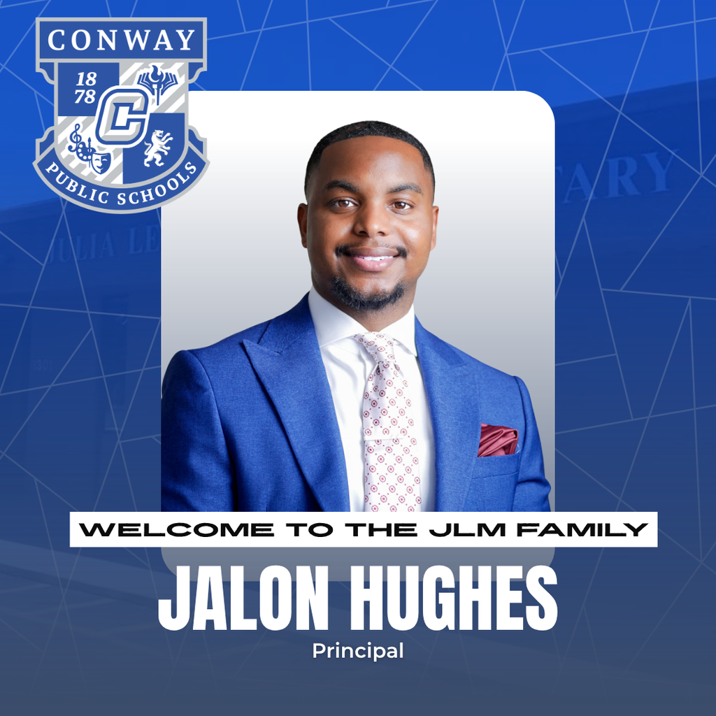 Welcome to the JLM Family Jalon Hughes Principal
