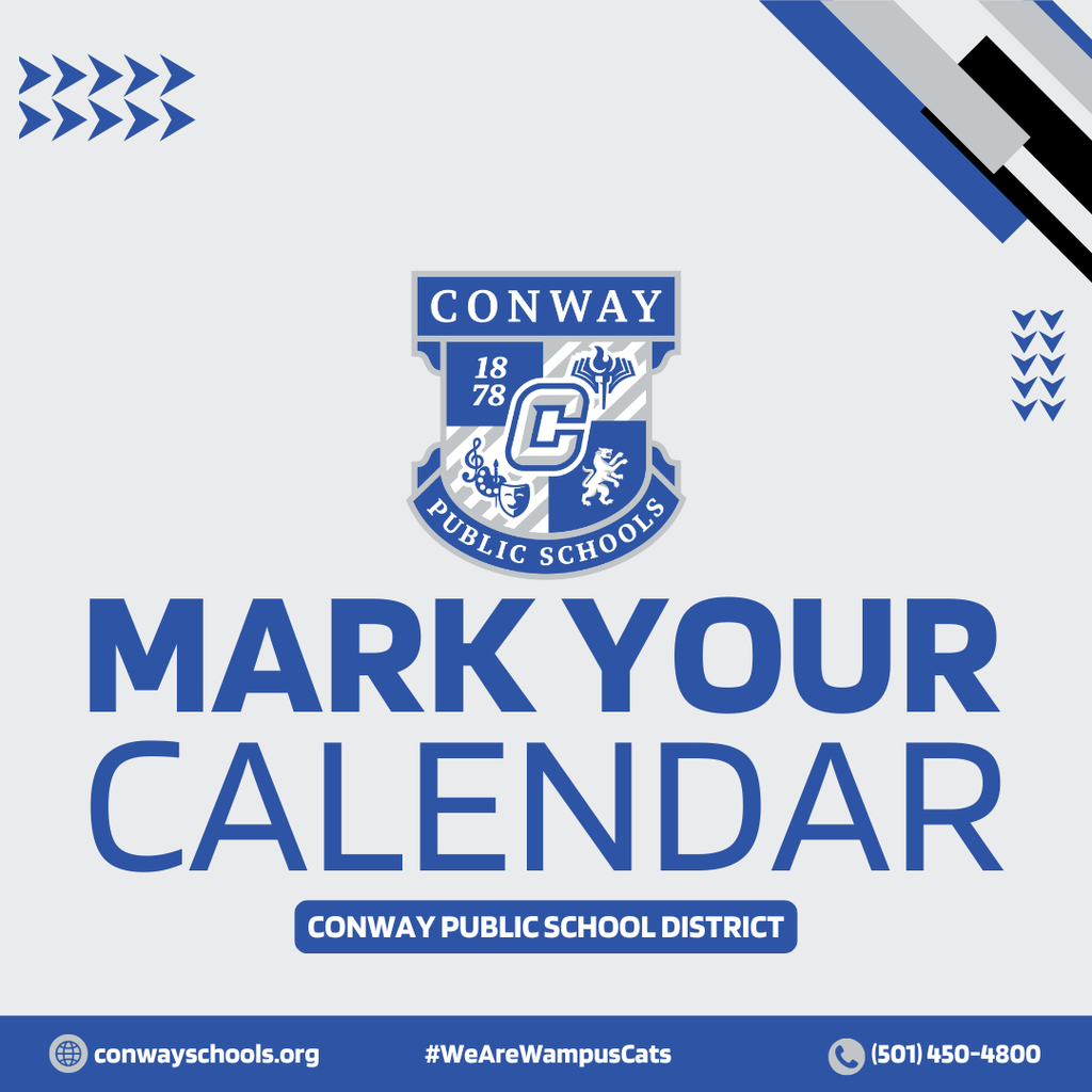 Mark your calendar