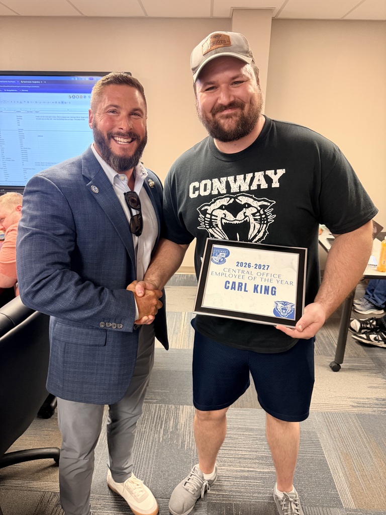 Carl King  central office Employee of the year