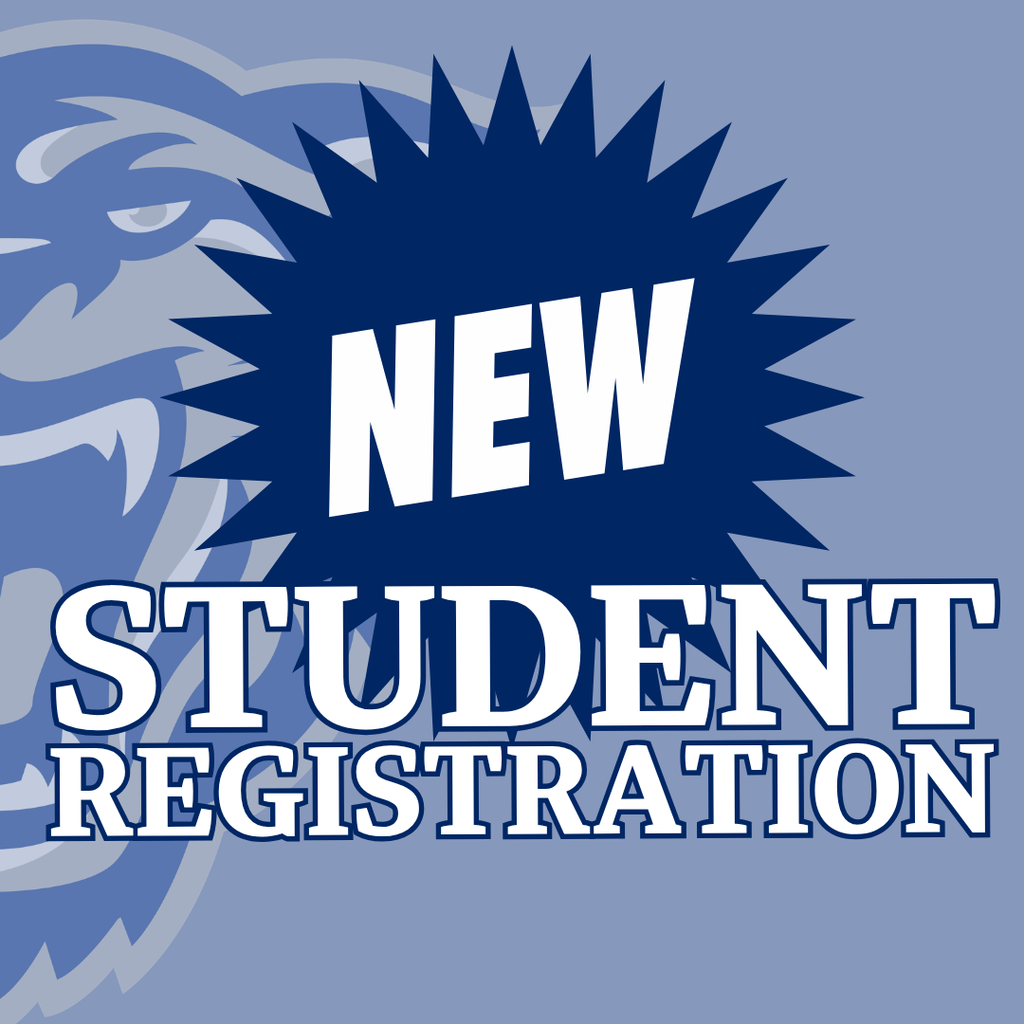 New Student Registration with Wampus Cat