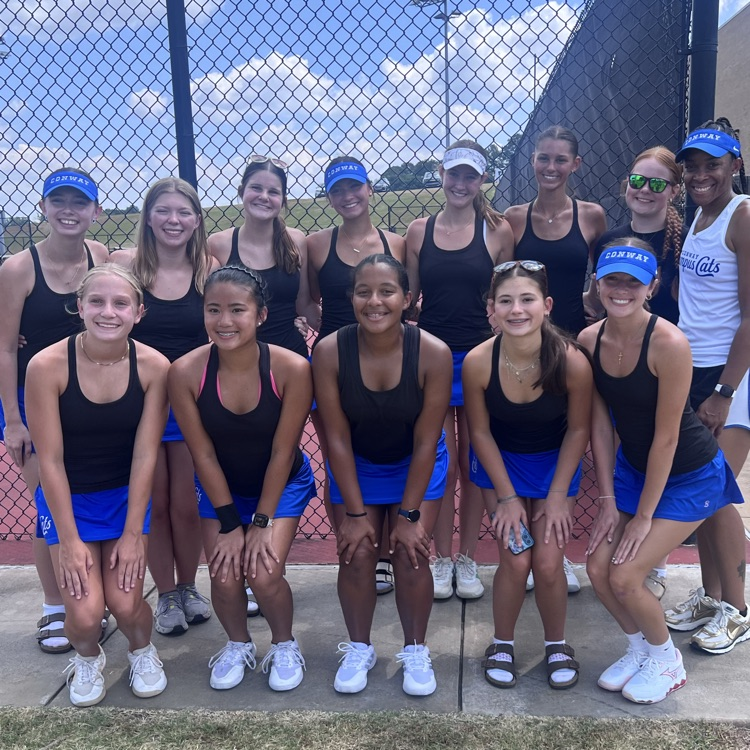 Starting the tennis season in Searcy for a tournament!