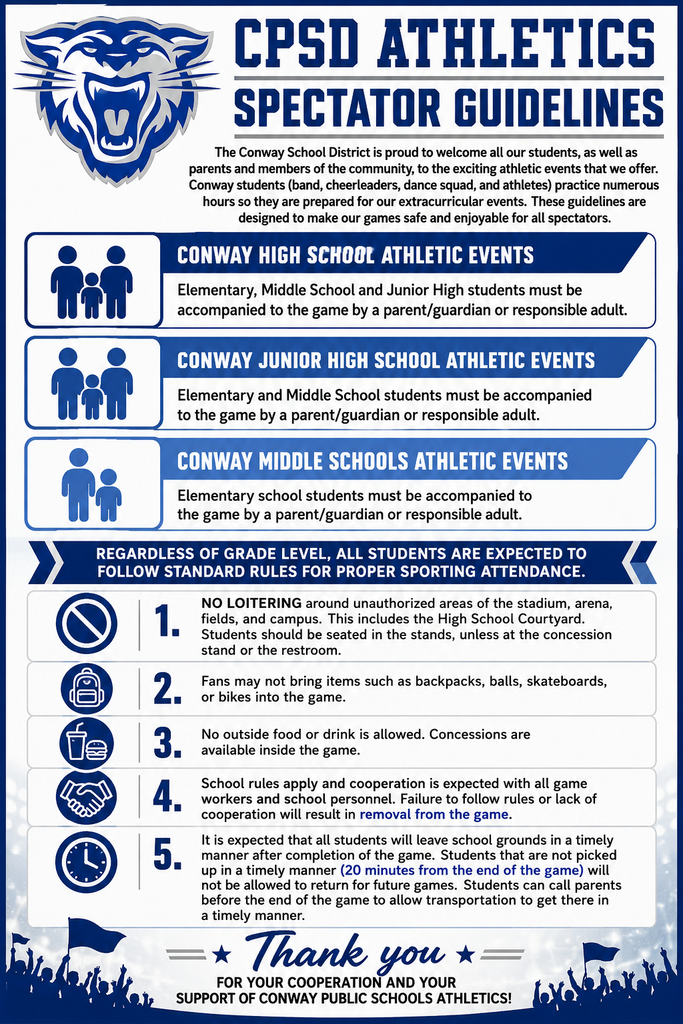 Athletic guidelines