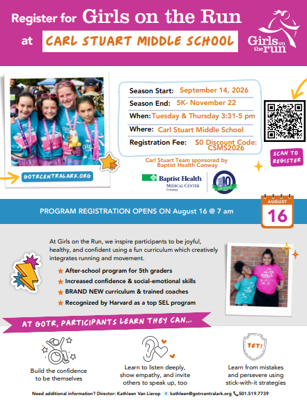 Girls on the Run Flyer