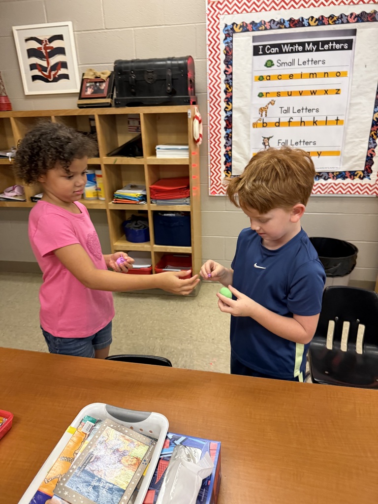 After reading Alma and the Worry Stone- we talked about things we were worried about on our first day of school. Then, we made our own worry stone.
