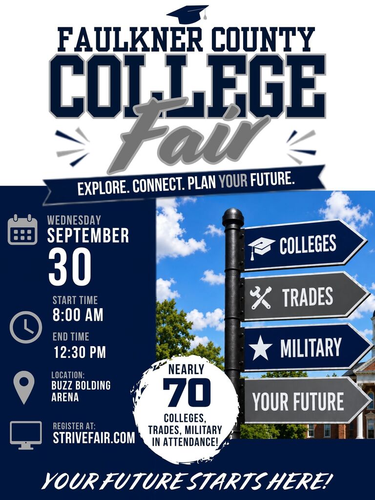 College fair info.