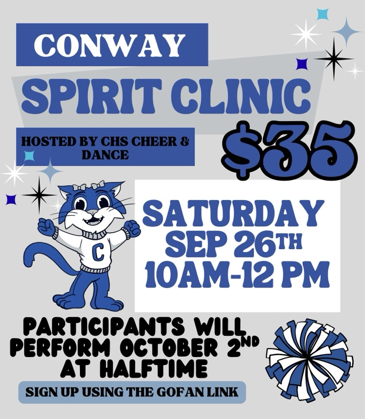 Conway Spirit Clinic Flyer