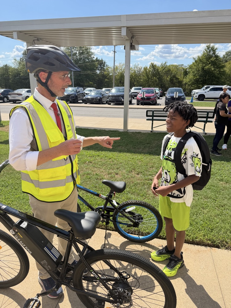Parker gets a bike.