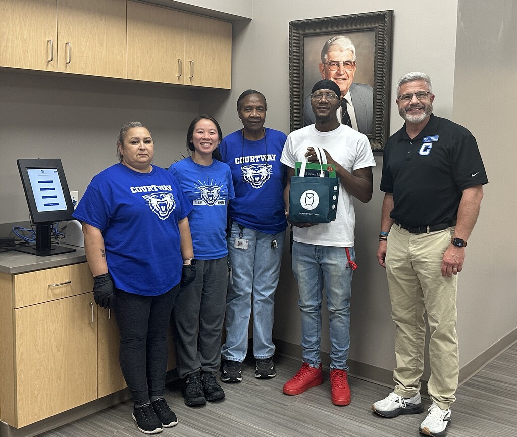 Travis Jackson Employee of the Month for August