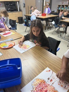 2nd grade painting