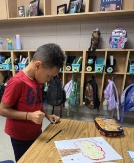 2nd grade painting