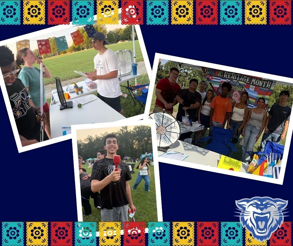 community members at the El Grito event.