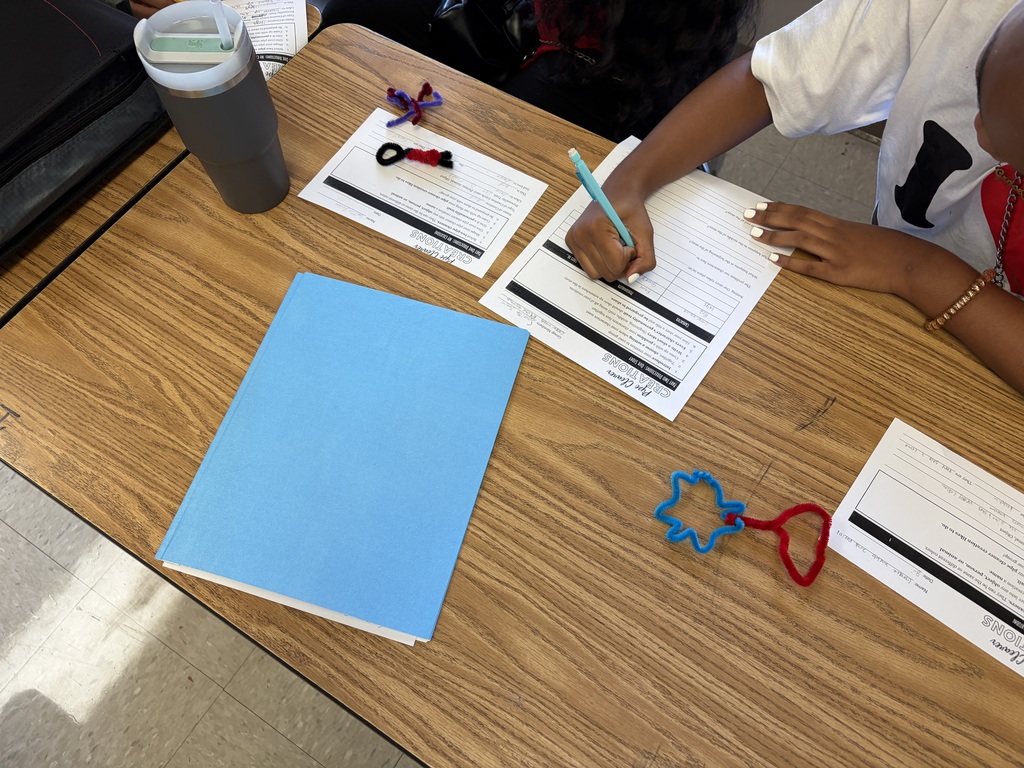 Creating Pipe Cleaner Characters to review plot and characterization