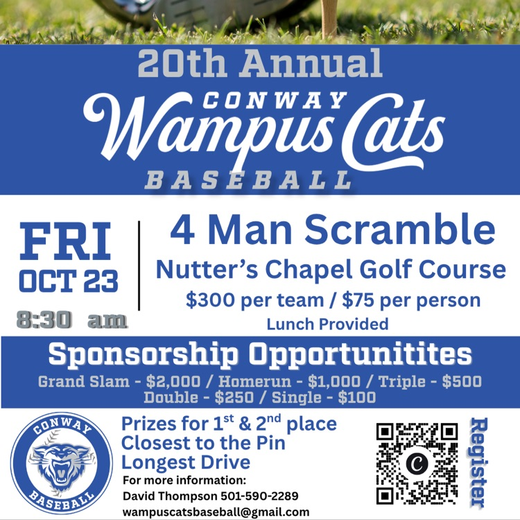Conway baseball golf tournament