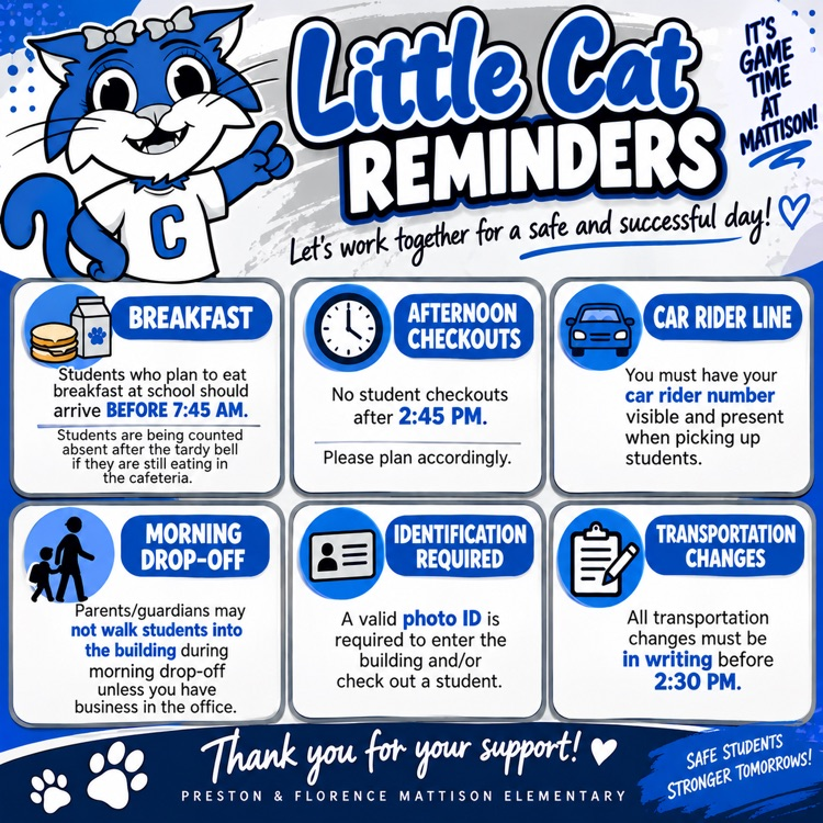 Reminders 