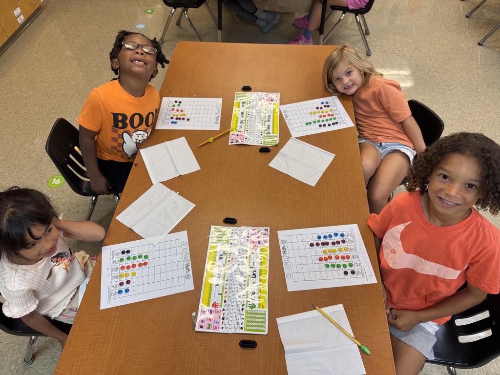 Kindergarten Color Week fun! ❤️💛💚💙 Today we sorted and graphed M&Ms by color while practicing writing our numerals! Learning + a little chocolate = the sweetest kind of math! 