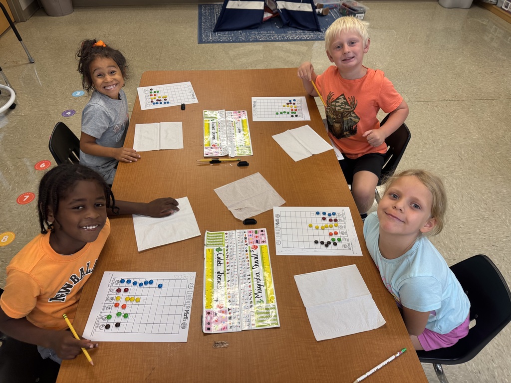Kindergarten Color Week fun! ❤️💛💚💙 Today we sorted and graphed M&Ms by color while practicing writing our numerals! Learning + a little chocolate = the sweetest kind of math! 