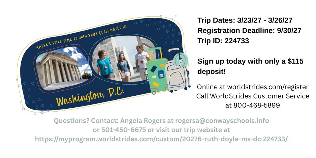 DC Trip flyer