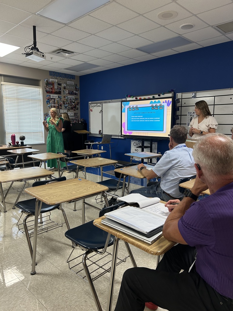 Instructional Coach leading PD