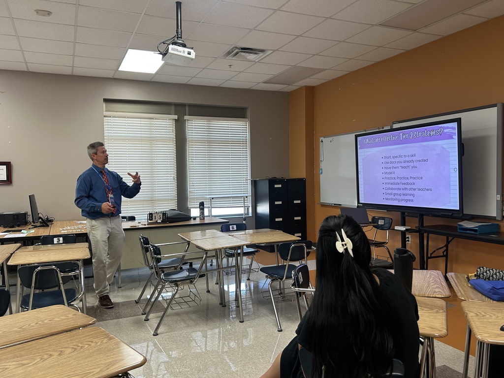 Instructional Coach leading PD
