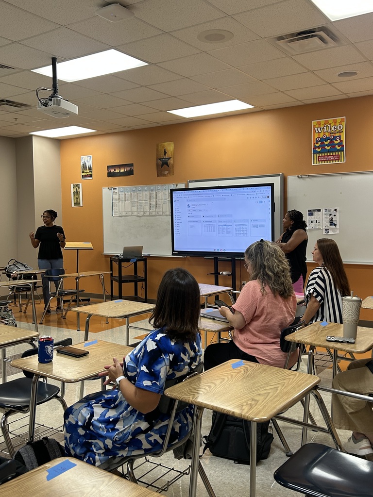 Instructional Coach leading PD