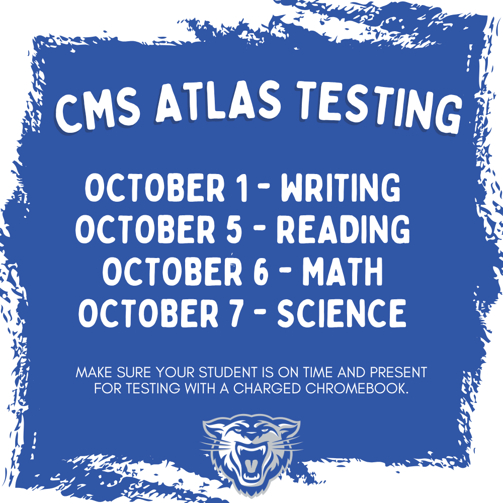CMS Testing Schedule