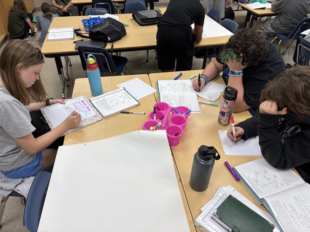 Storytelling meets strategy in Ms. Smith's 7th Grade Honors ELA class at Simon Middle School!