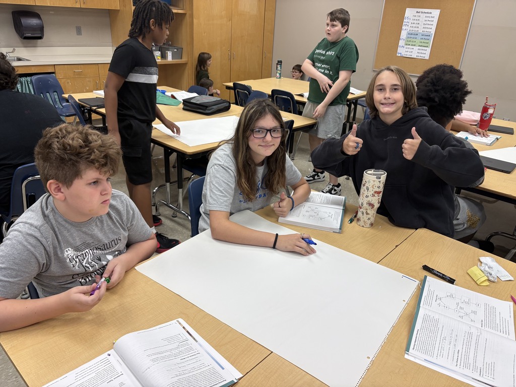 Storytelling meets strategy in Ms. Smith's 7th Grade Honors ELA class at Simon Middle School!