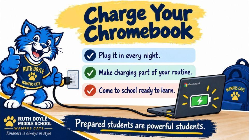 Charge your Chromebook
