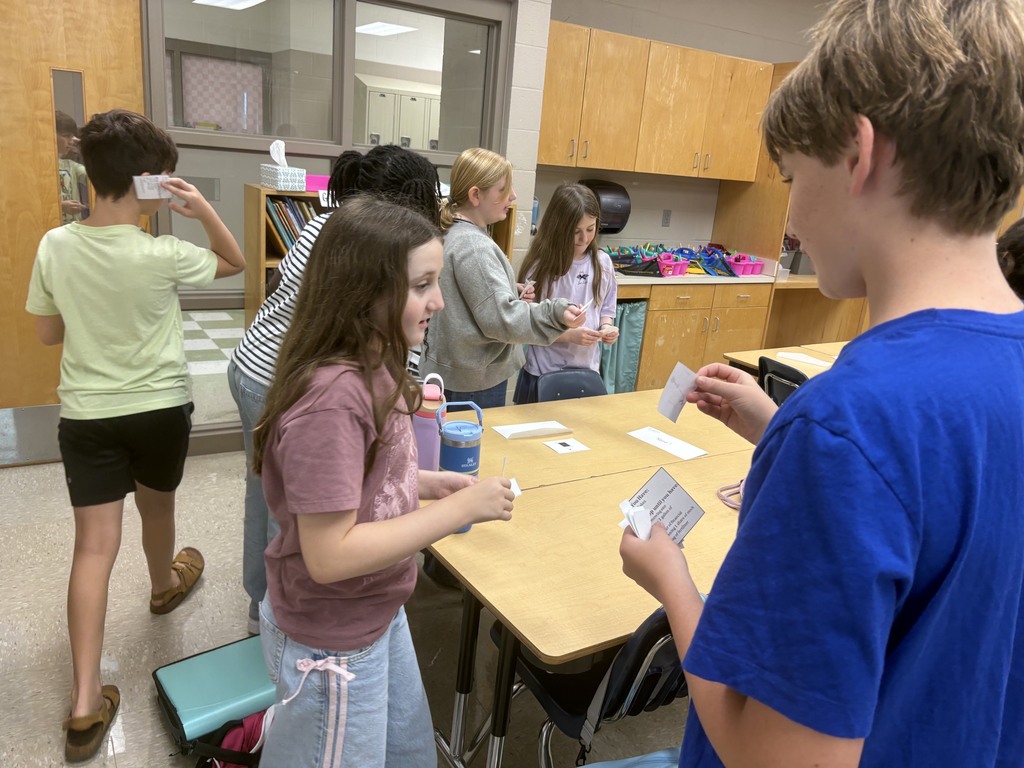 Ms. Smith’s Gifted and Talented students took a deep dive into the business world to prepare for the upcoming Stock Market Game!