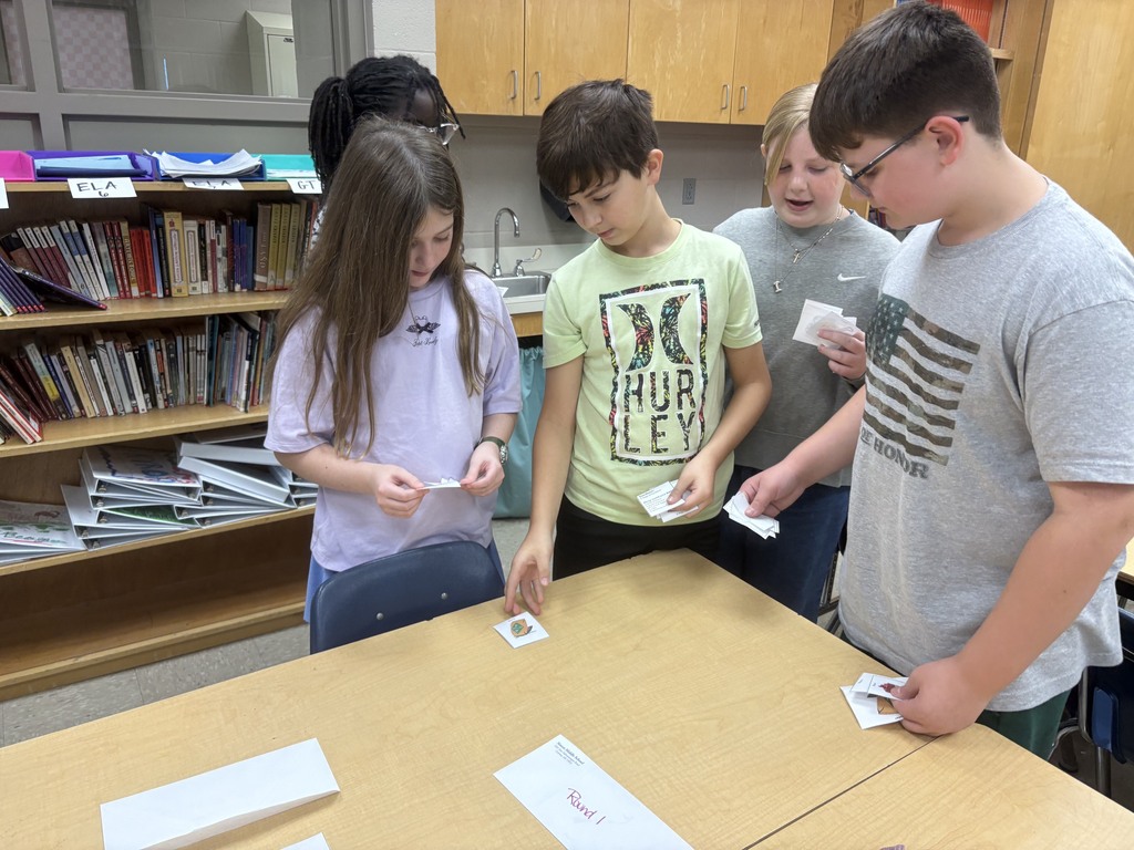 Ms. Smith’s Gifted and Talented students took a deep dive into the business world to prepare for the upcoming Stock Market Game!