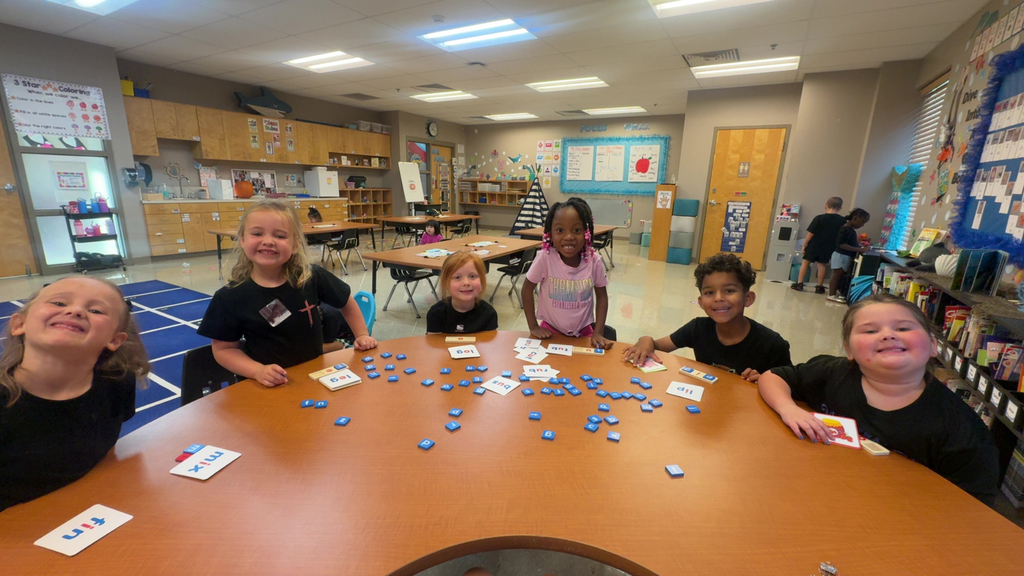 W.I.N. time in Kindergarten! Our kinders are working hard on reading CVC words and building those early reading skills one word at a time!