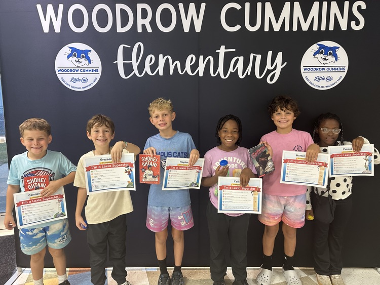 Mrs. Kingsbury’s September Level- Up winners!! 🎉