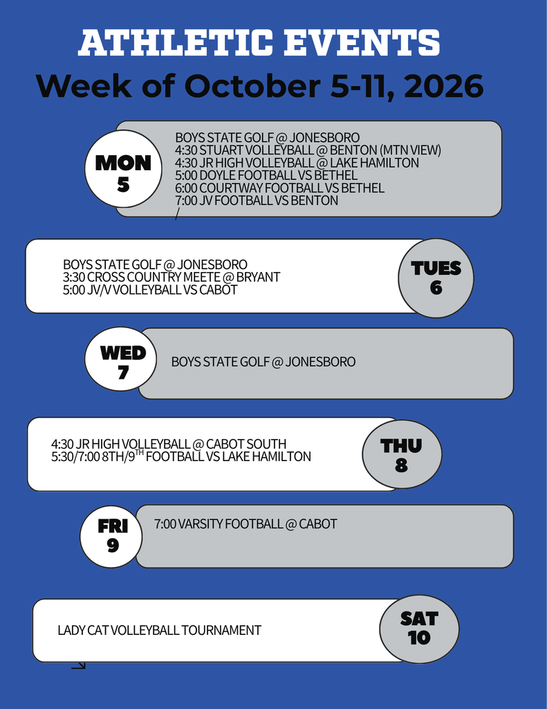 WEEKLY EVENTS