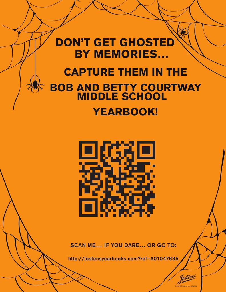 Flier with information about the CMS yearbook and how to purchase.