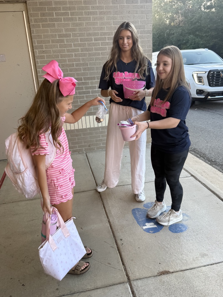 Our students showed up and showed out bringing their change this morning!!! Way to go WCE!!!🩷