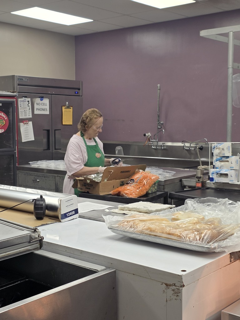 Food Service Worker working