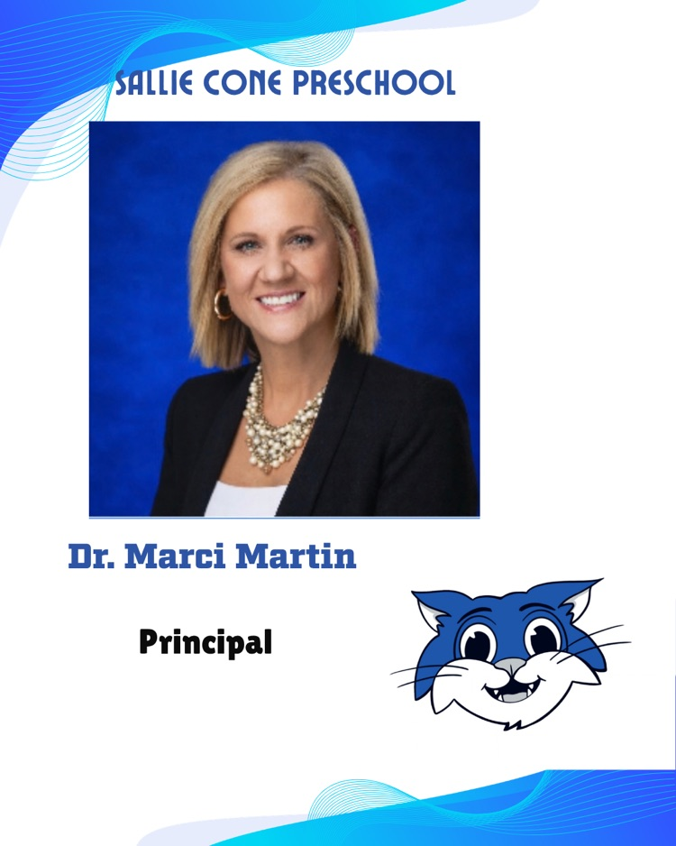 Dr. Marci Martin Sallie Cone preschool Principal