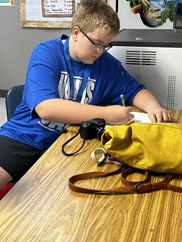 Yearbook students participating in workshop activities