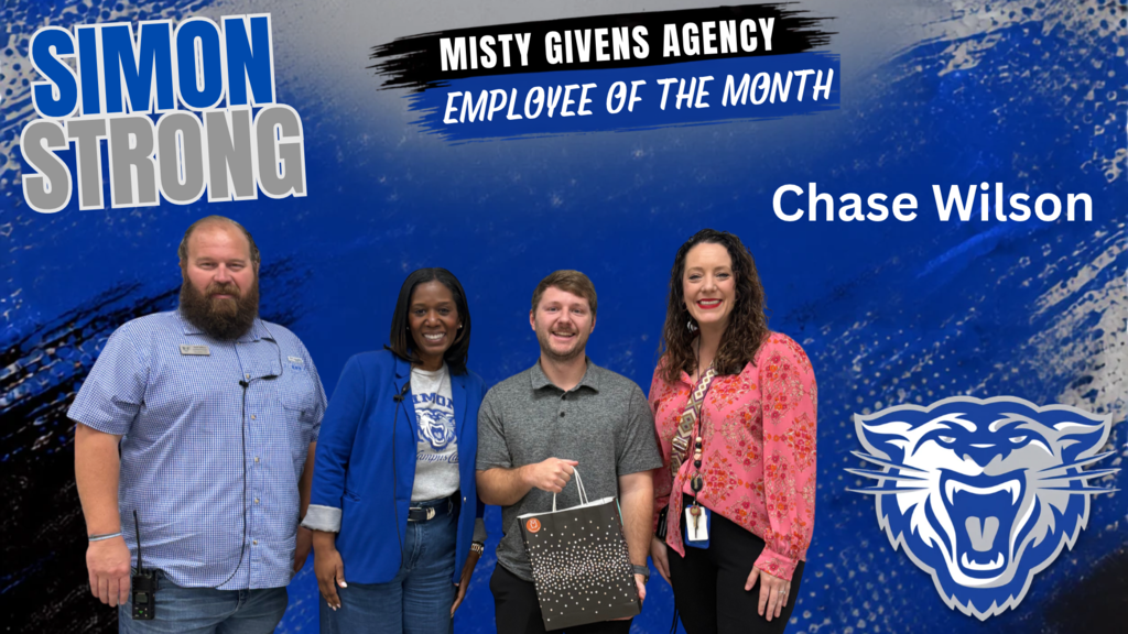 Chase Wilson - Misty Givens Agency Employee of the month