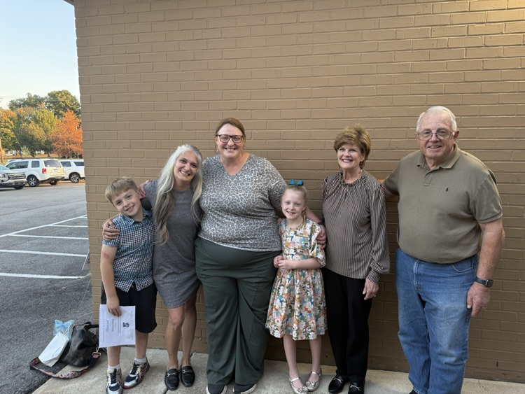 Stella’s family celebrates her and Ms. Wahrer