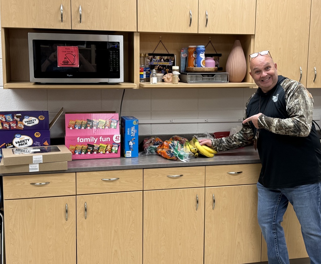 Snack donation in lounge