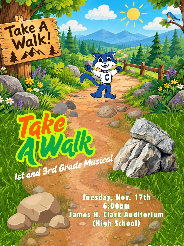 1st and 3rd Grade musical Tuesday November 17, 2026 at 6:00 pm