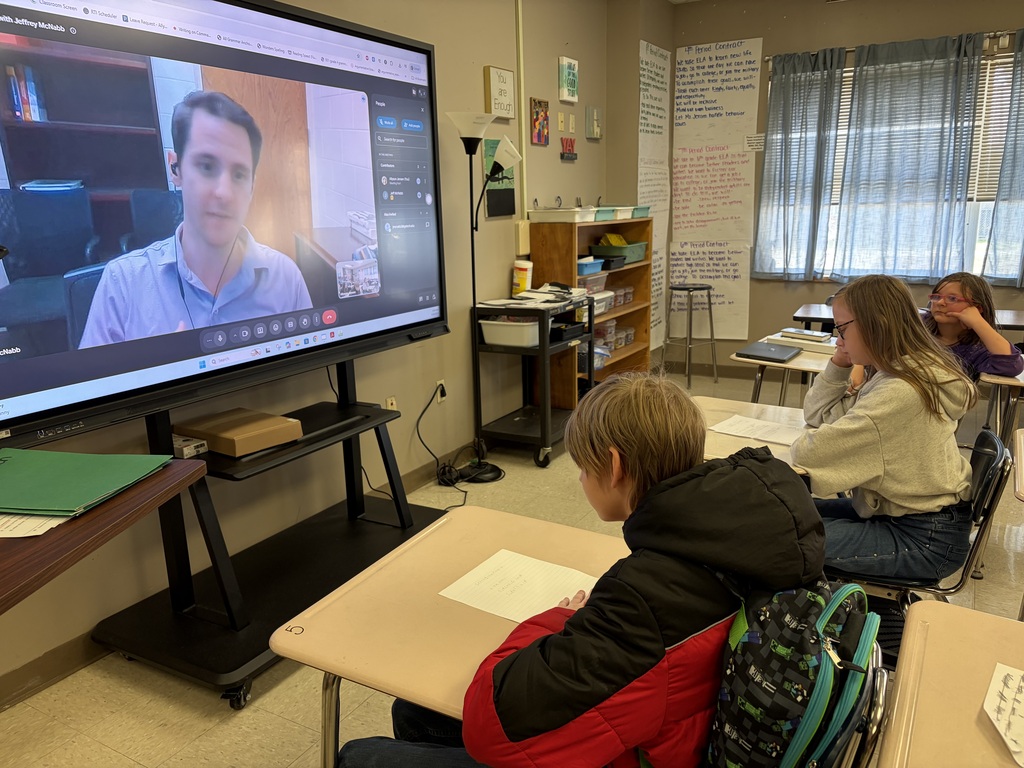 CMS Students zooming with Conway grad and space engineering PhD candidate, Jeffrey McNabb