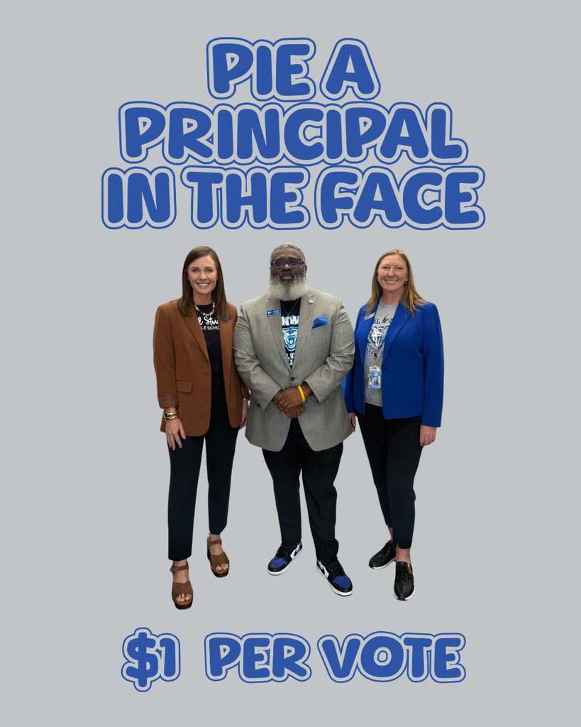 PIE A PRINCIPAL IN THE FACE. $1 PER VOTE