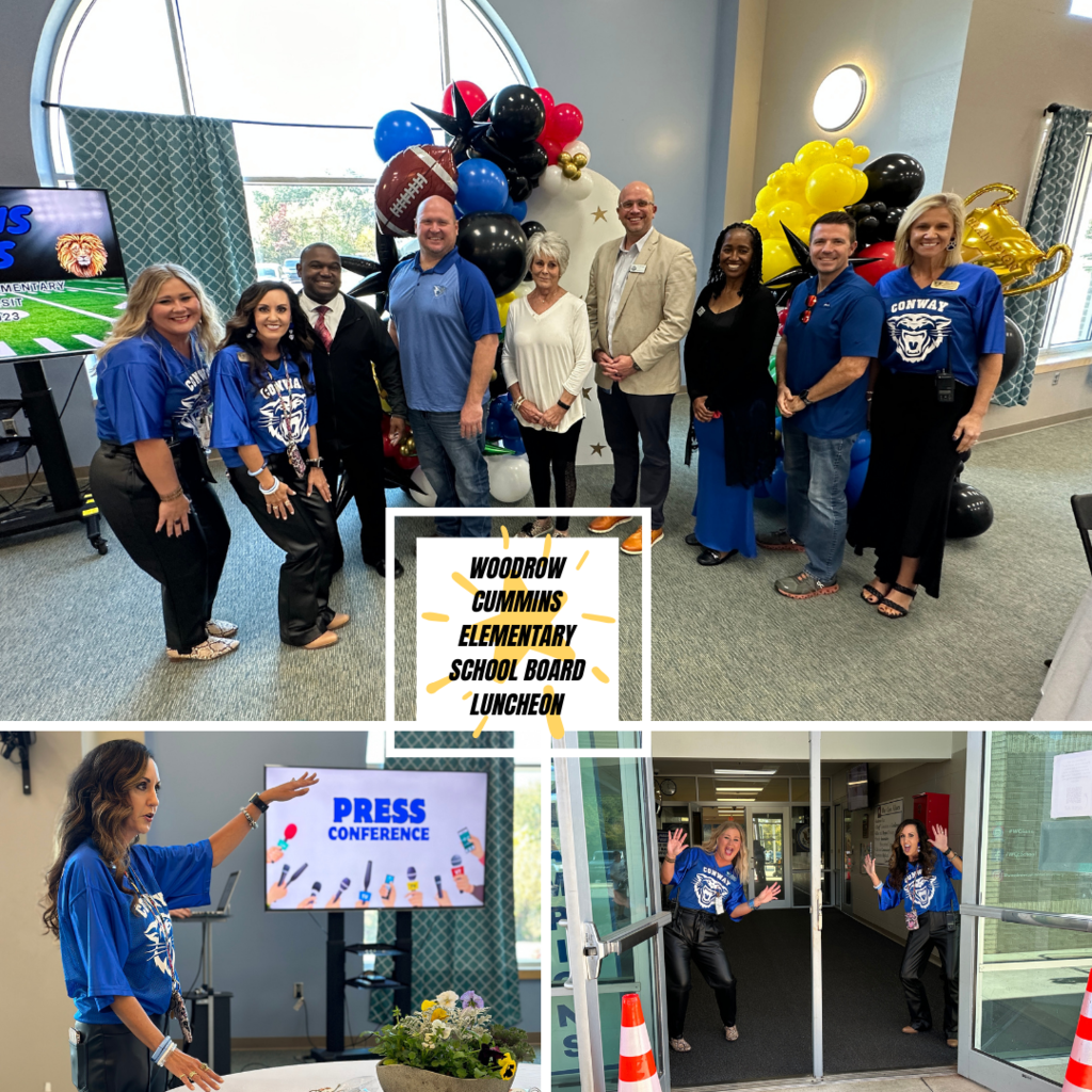 Woodrow cummins elementary school board luncheon