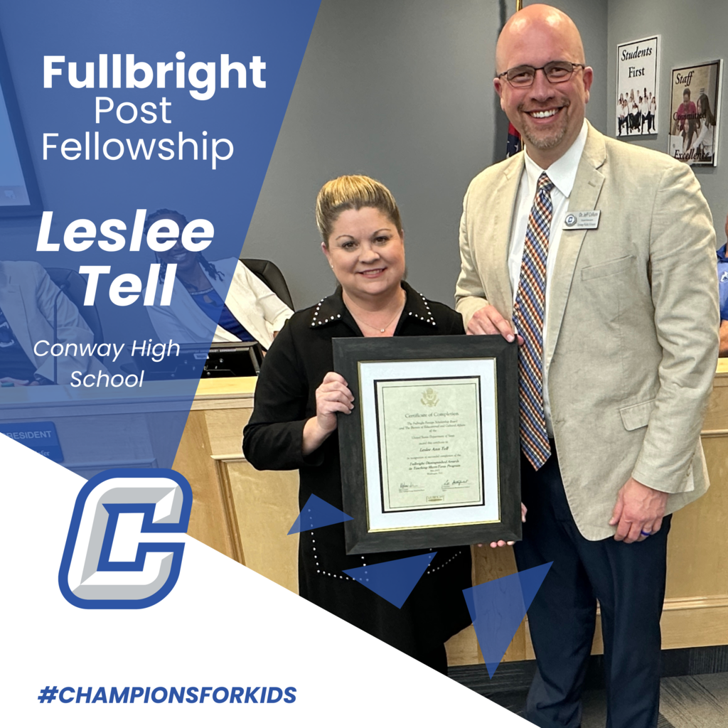 Fullbright Post Fellowship Leslee Tell