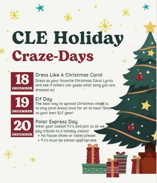 CLE Holiday Craze-Days
