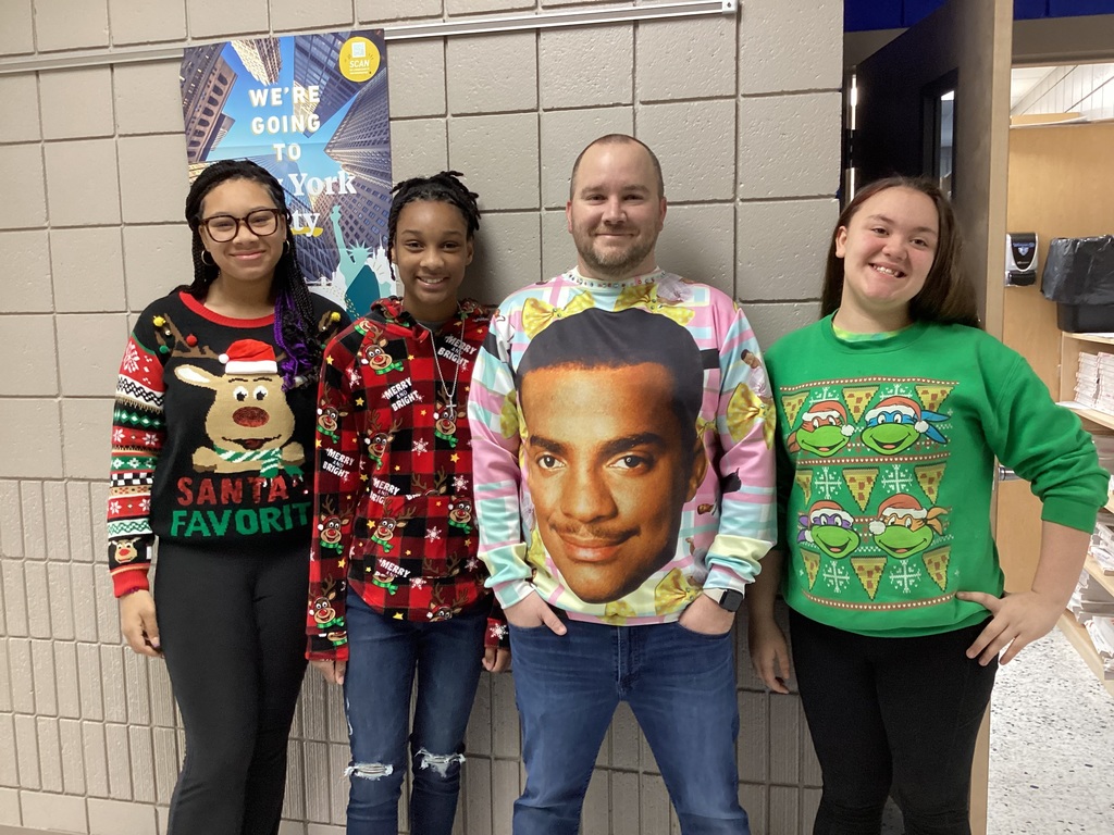 CSMS Sweater Weather Wednesday (wear a festive or ugly sweater) #ChampionsForKids #celebratecsms