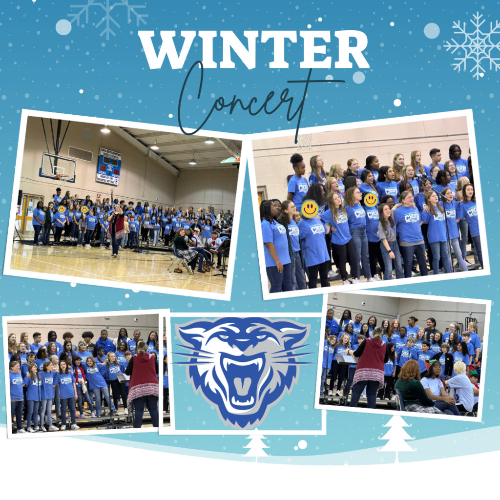 CMS Choir performs their winter concert