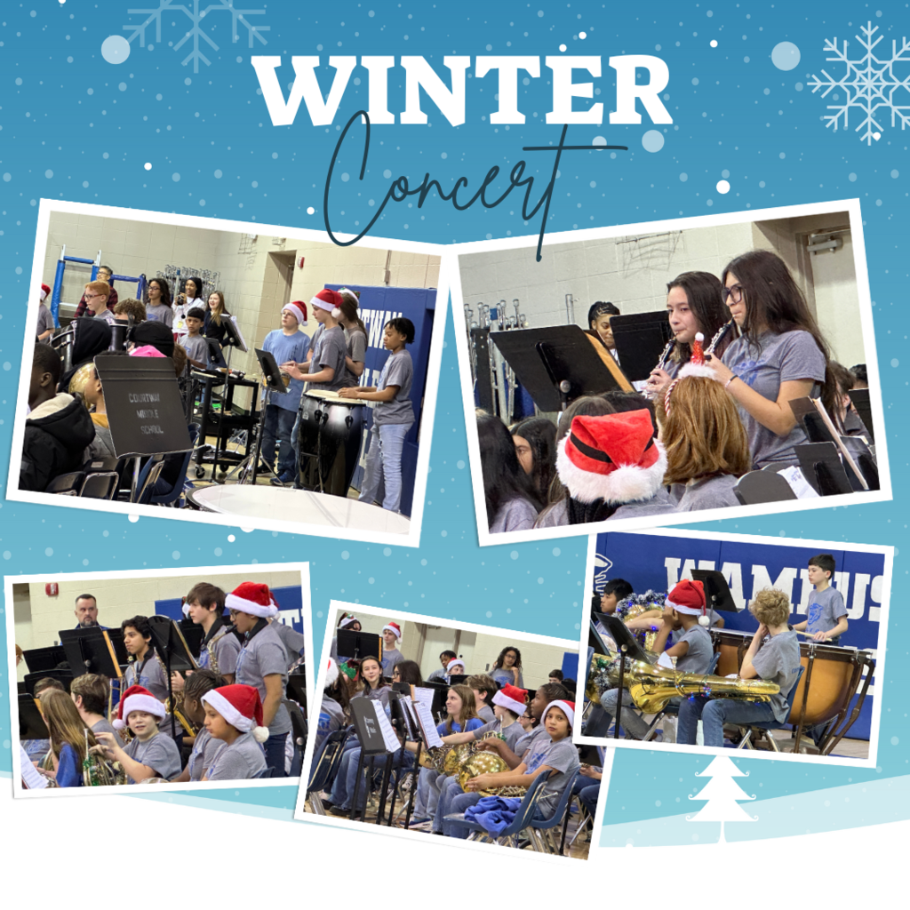CMS Band performs their winter concert